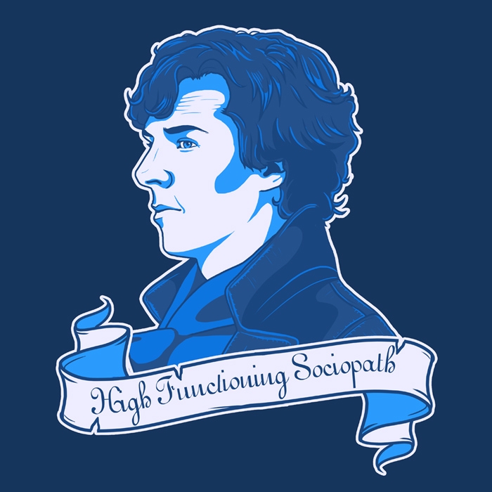 Sherlock Shirt Design - Sociopath