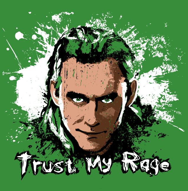 Loki Shirt Design - Trust My Rage