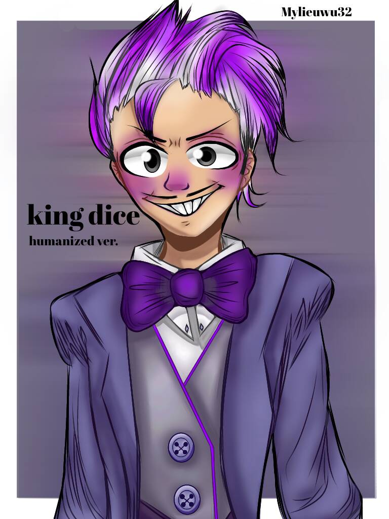 King Dice fanart (Human Ver.) by RadishBeans02 on DeviantArt