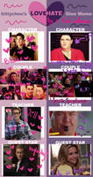 ..: Glee love hate meme :..