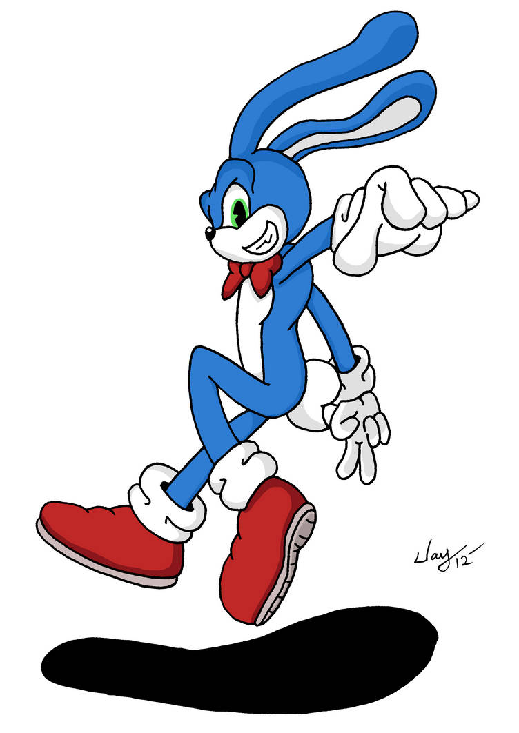 Sonic The Rabbit by Captain-Marvelous on DeviantArt