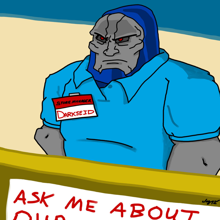 Darkseid is... the Manager