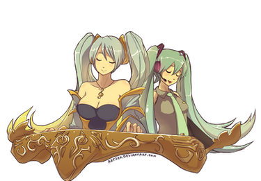 Sona and Miku