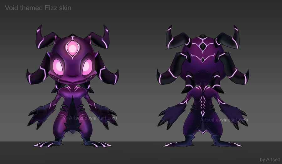 Void themed Fizz concept by BlazeMalefica