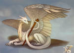 White Dragon by SashaWren