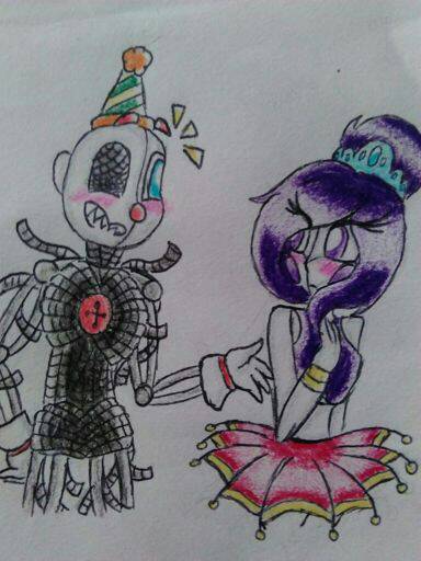 Wanna dance? (Ballora x Ennard maybe)