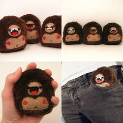 SASQUATCH IN MY POCKET by loveandasandwich