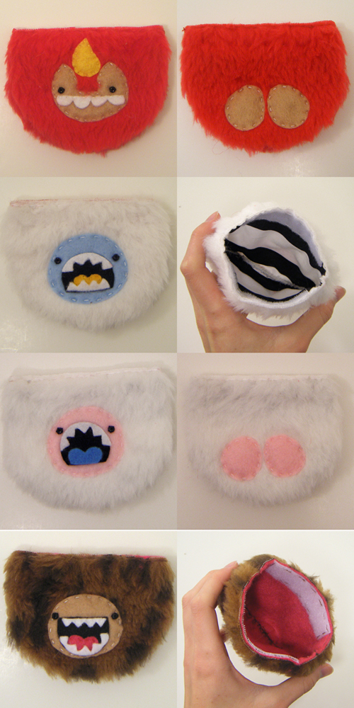 New monster coin purses