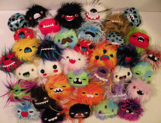 FORTY newborn monsters