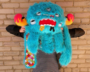 Biggg Blue Monstroctopus by loveandasandwich Biggg Blue Monstroctopus by loveandasandwich