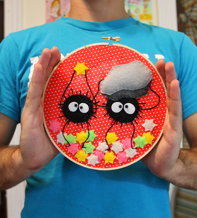 Soot Sprite Embroidery