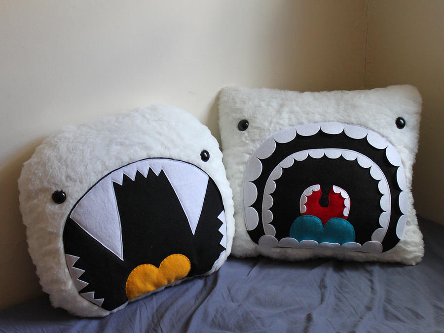 Giant Yeti Pillows