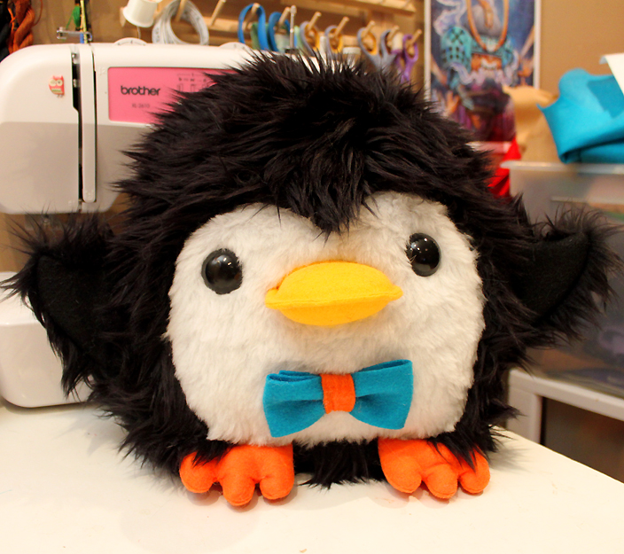 Chubby Penguin plush