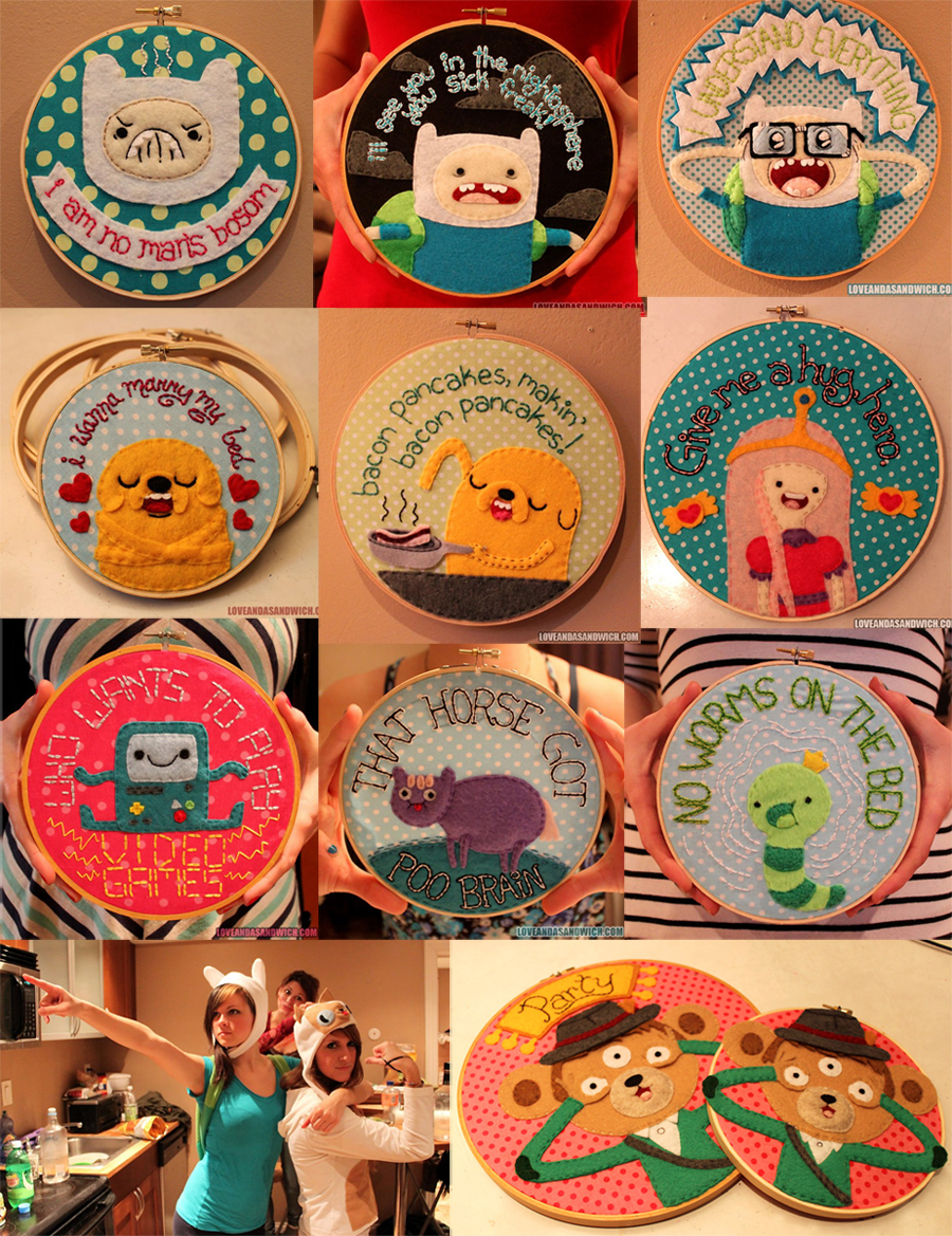 All my Adventure Time Hoops