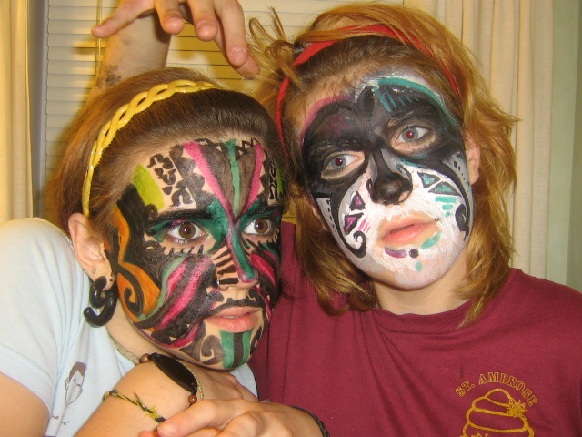 Bloxsom facepainting sesh 2007