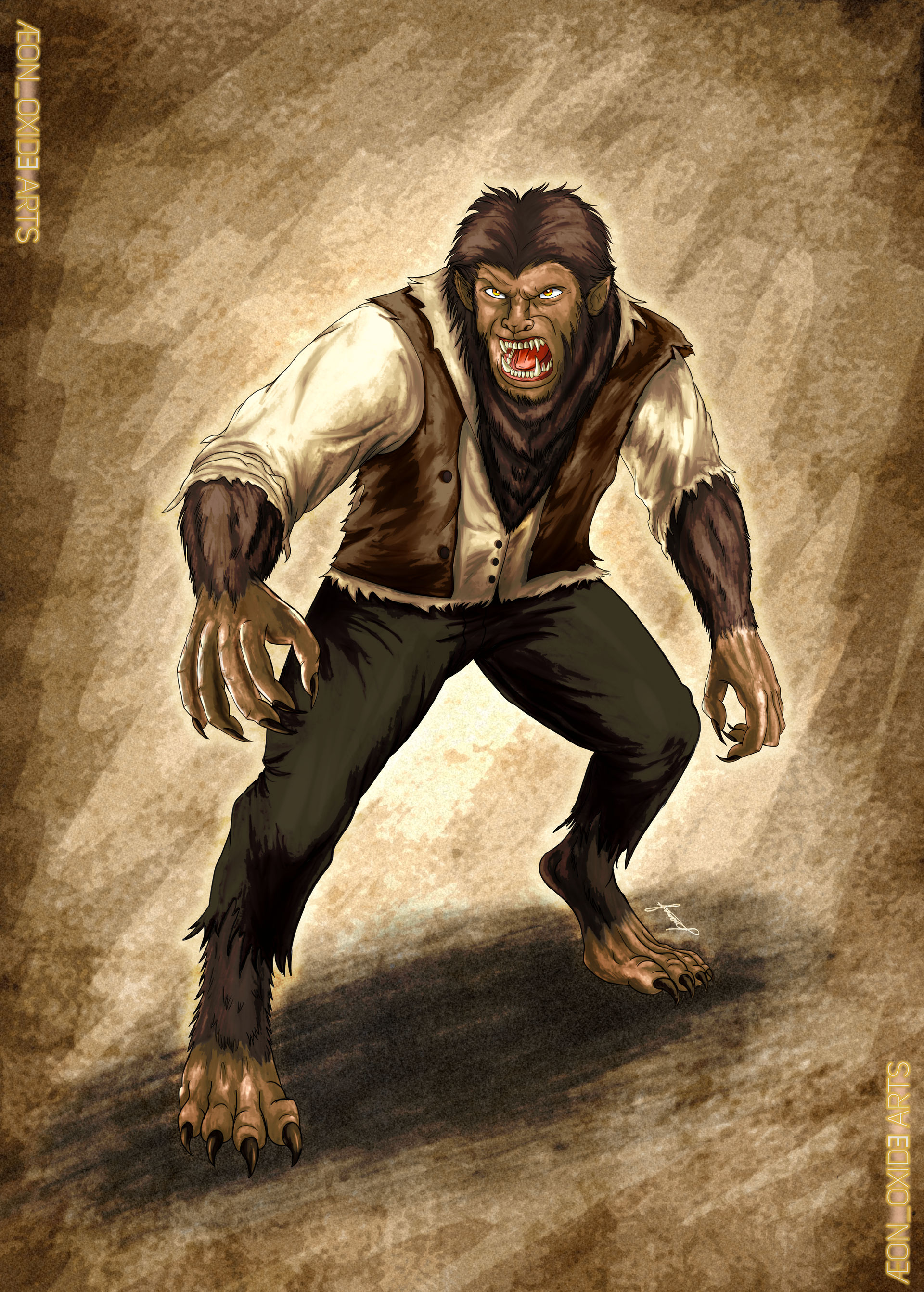 The Wolfman by AeoN-OxidE on DeviantArt