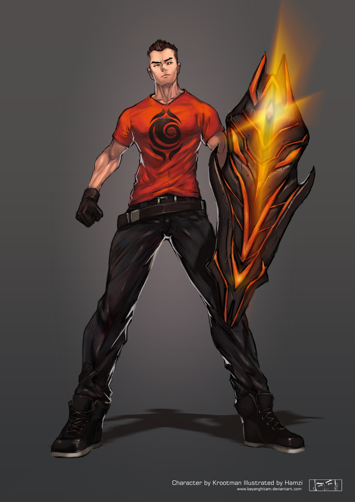 White male A by bayanghitam