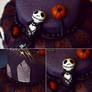 Skeleton cake