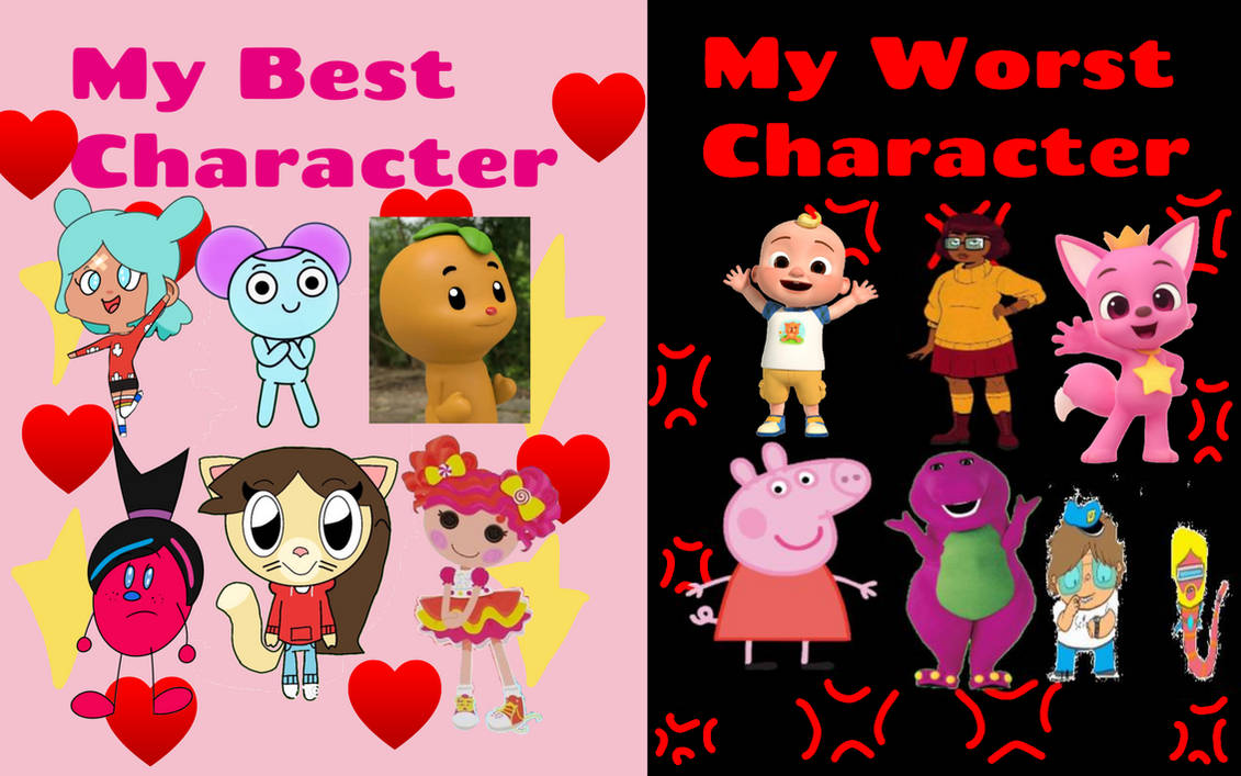 My Best And Worst Character by azzahalbram1 on DeviantArt