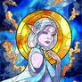 DnD character. Beautiful moon elf Numin for art t