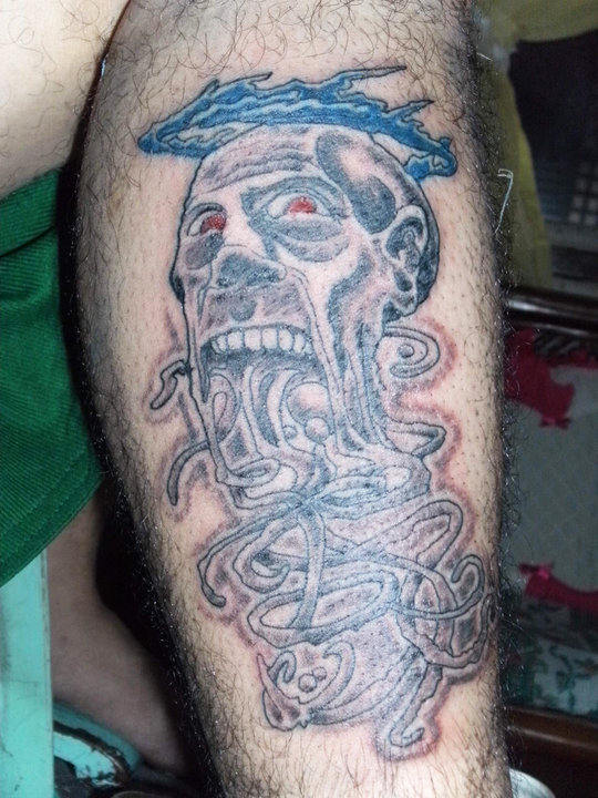 Zombie tattoo