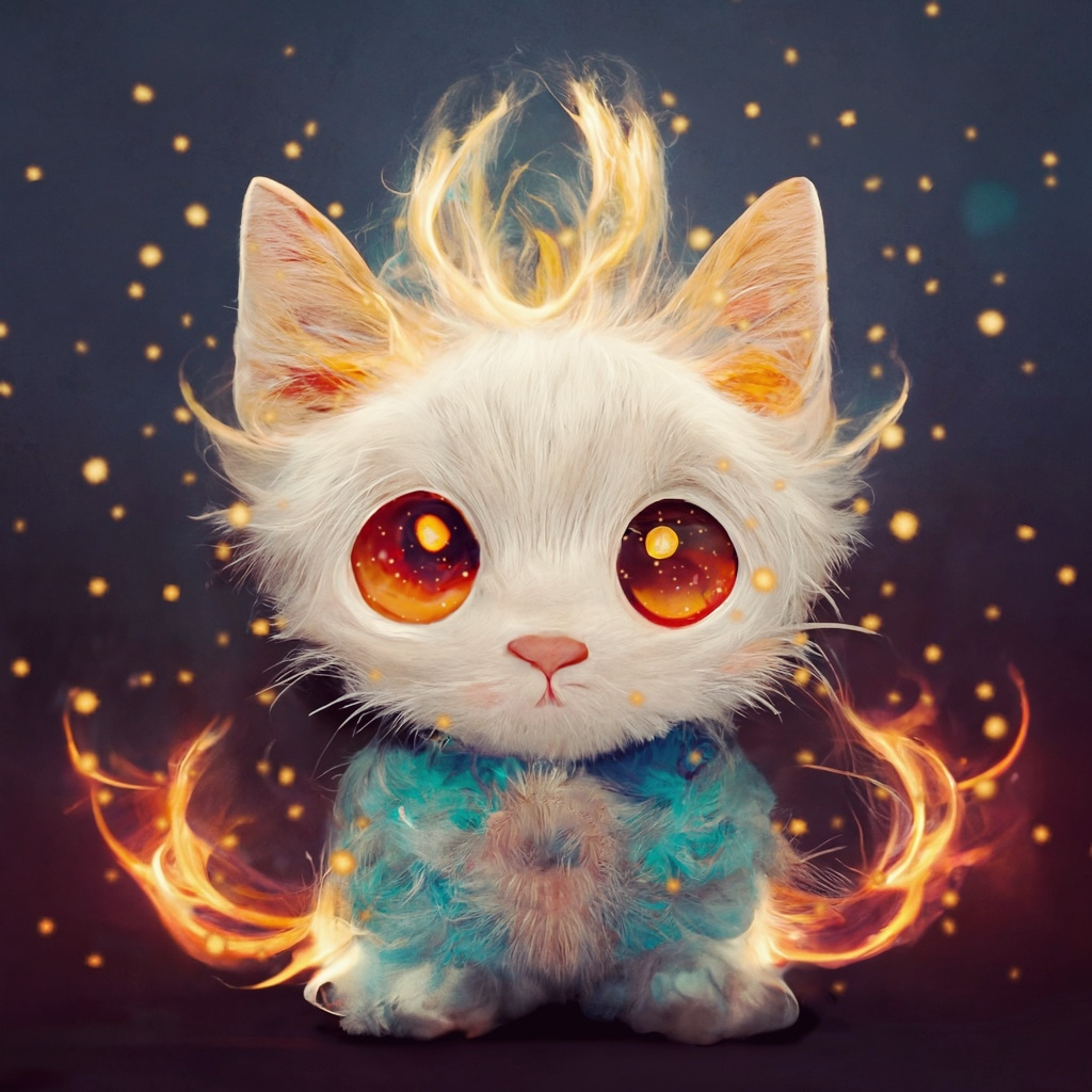 Fire Cat Running Fiercie the fire cat by cuteartai on DeviantArt