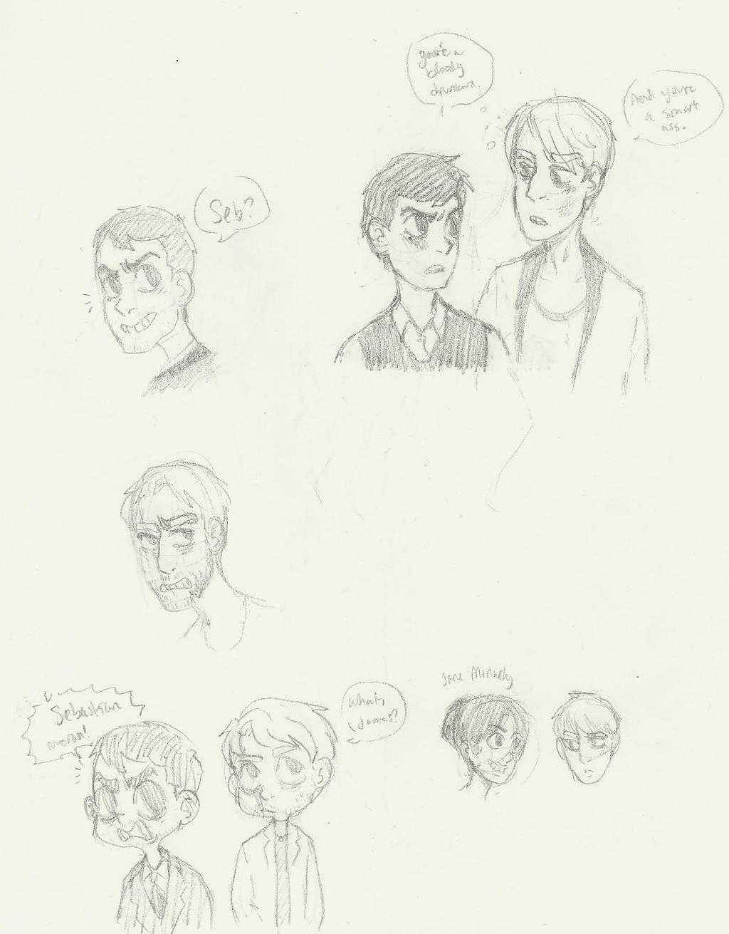 SH: Mormor doodles