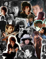 Bob Dylan collage