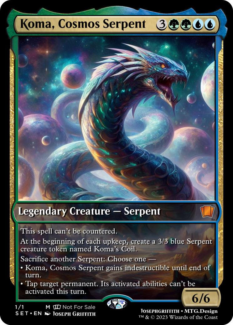 Koma l, Cosmos Serpent by Griffstick on DeviantArt