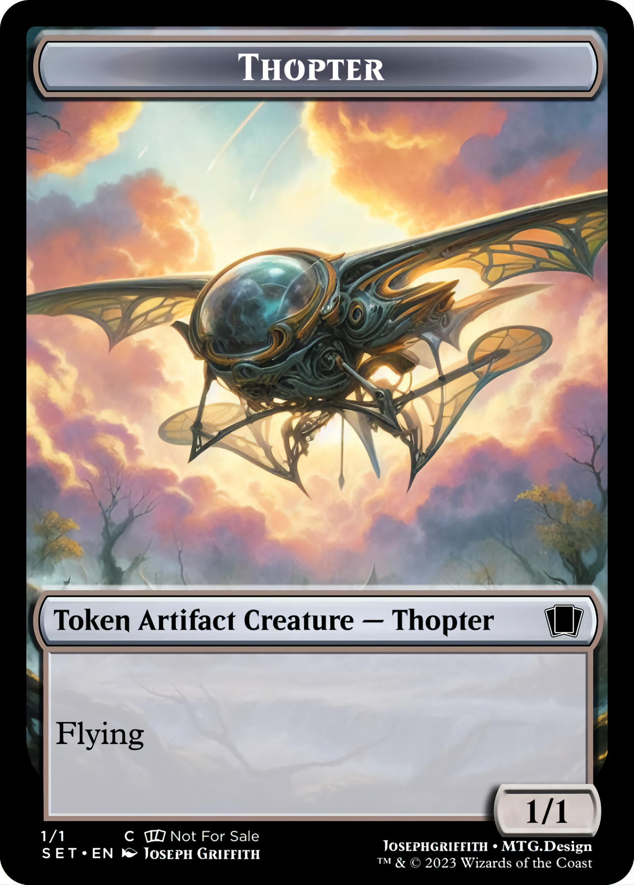 Thopter token by Griffstick on DeviantArt