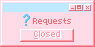 [Windows95] Requests Closed Button by King-Lulu-Deer-Pixel