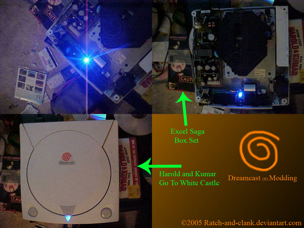 Dreamcast Modding by Ratch-And-Clank on DeviantArt