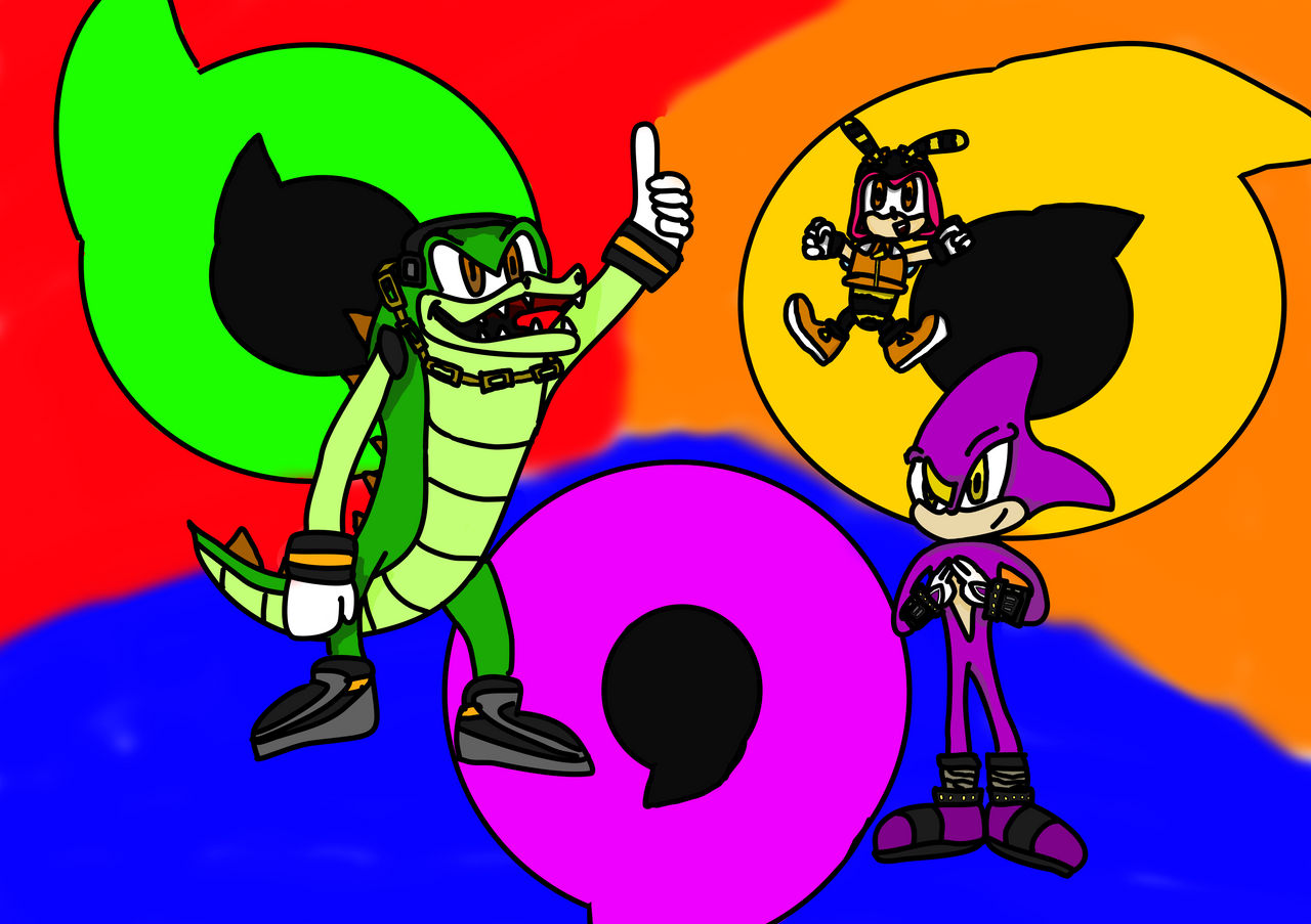 Team Chaotix by HappyHarry0806 on DeviantArt