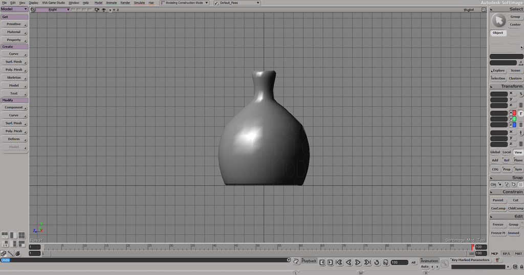 Softimage Vase