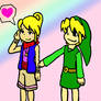 Link and Tetra love