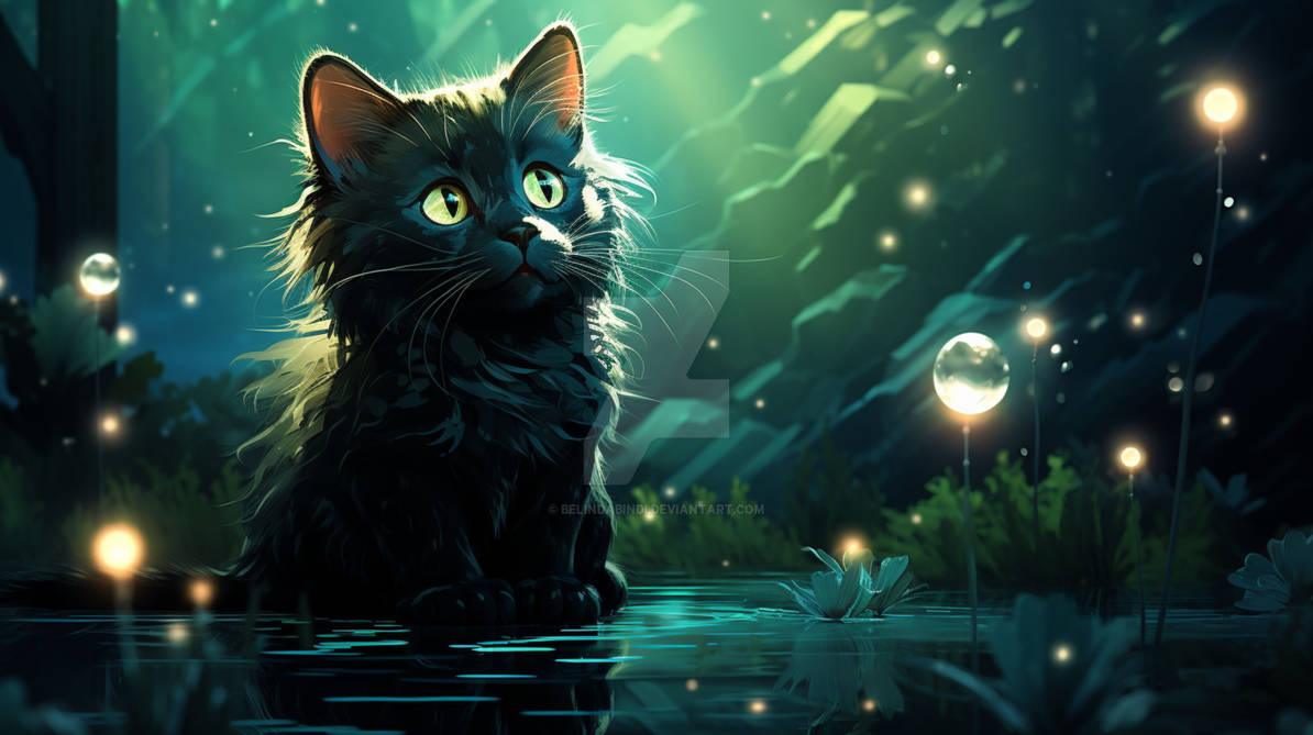 Cute Cat Wallpaper By BelindaBindi On DeviantArt cute-cat-wallpaper-by-belindabindi-on-deviantart