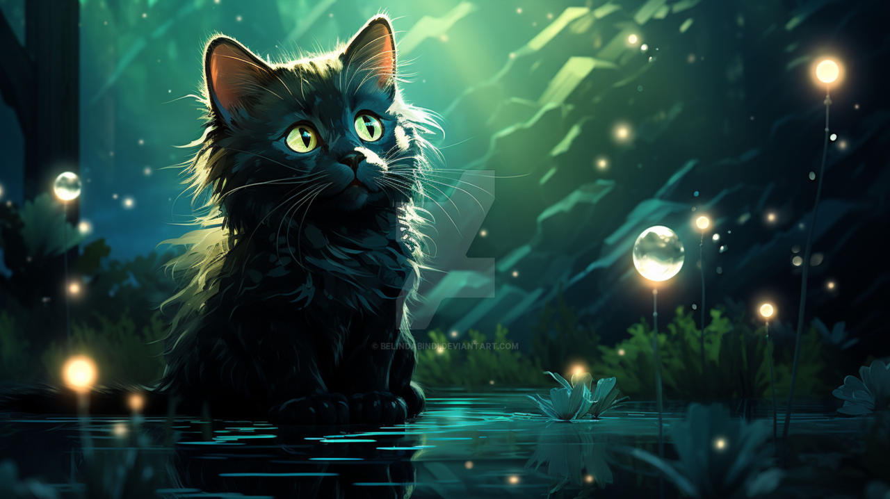 Computer Background Cat Theme cute cat wallpaper by BelindaBindi on DeviantArt