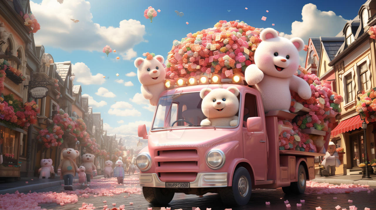 Pink Bear Wallpaper By BelindaBindi On DeviantArt pink-bear-wallpaper-by-belindabindi-on-deviantart