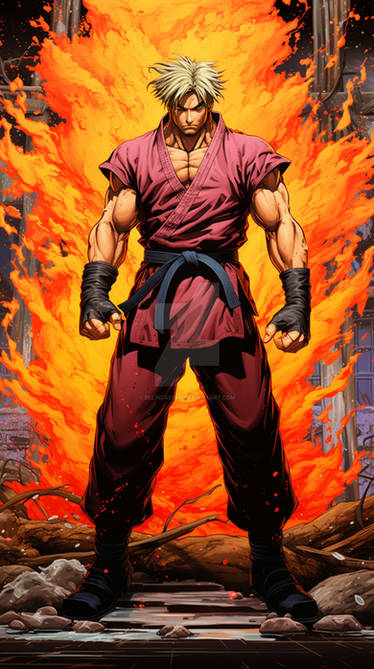 Streets of Gotham: Ryu / Batman by ivan-reber on DeviantArt