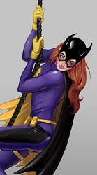 Batgirl Closeup