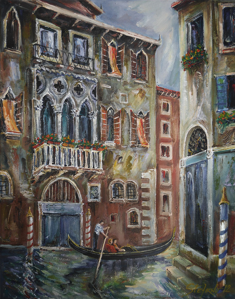 Venice - Romantic Row by raysheaf