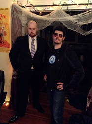 Tony Stark and Obadiah Stane Halloween Costumes