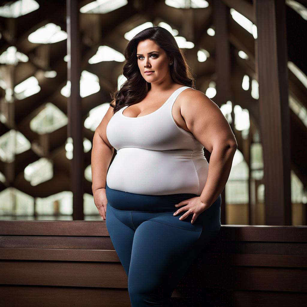 Big Beautiful Babe Models Workout Wear by geechub on DeviantArt
