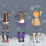 Winter Outfit Designs - sold