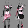 Pink-Black Outfits - Auction closed