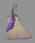 Evening gown design - sold