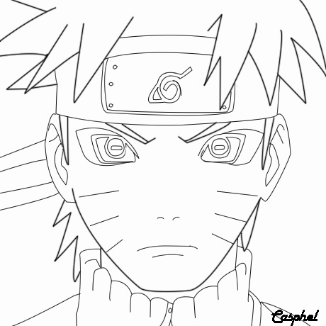 Como Desenhar o Naruto Modo Sennin - Passo a Passo - Drawing Naruto Sennin  