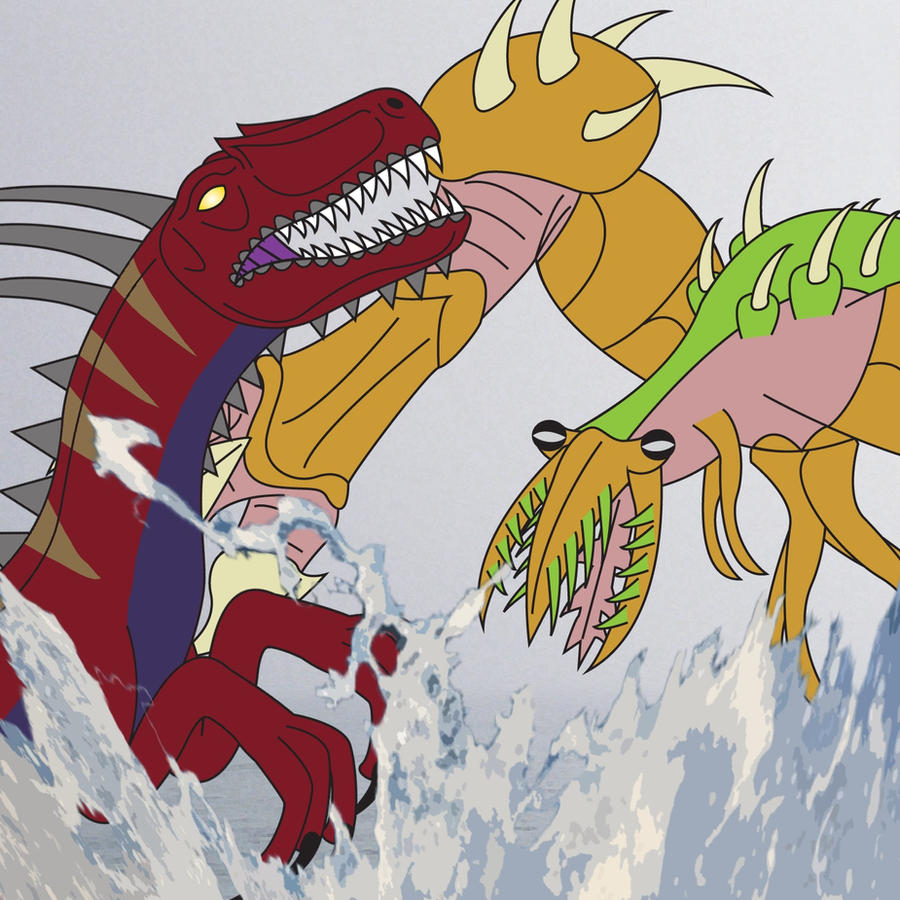 Slasherdon vs. C-Rex