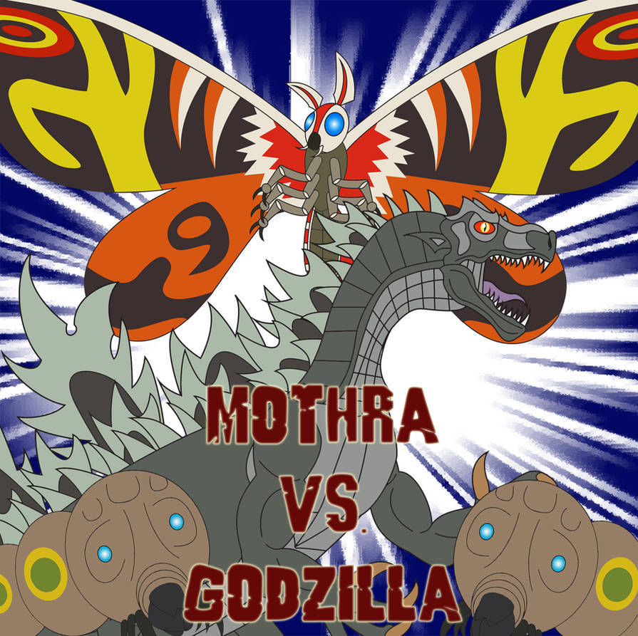 Mothra vs. Godzilla by Daizua123 on DeviantArt