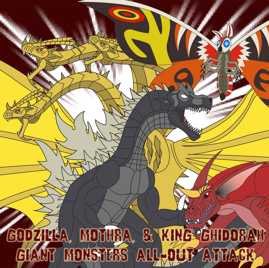 GMK - Giant Monsters All-Out Attack by Daizua123 on DeviantArt